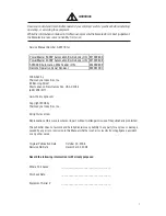 Preview for 3 page of Thermal Arc POWERMASTER 400SP Service Manual