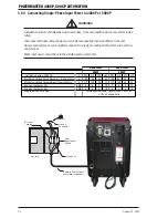 Preview for 26 page of Thermal Arc POWERMASTER 400SP Service Manual