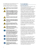 Preview for 6 page of Thermal Care Accuchiller EQ Series Installation & Operation Manual