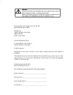 Preview for 3 page of Thermal Dynamics AUTO-CUT 300 XT Operating Manual