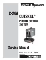 Thermal Dynamics C-20A Cutskill Service Manual preview