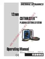 Preview for 1 page of Thermal Dynamics CUTMASTER 12 Operating Manual