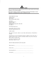 Preview for 3 page of Thermal Dynamics CutMaster 40MM Operating Manual