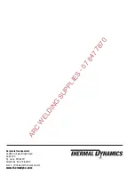 Preview for 82 page of Thermal Dynamics CUTMASTER A-09207 Operating Manual