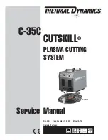 Thermal Dynamics CUTSKILL C-35C Service Manual preview