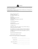 Preview for 3 page of Thermal Dynamics Pak Master 75XL Plus Service Manual