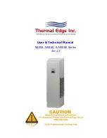 Preview for 1 page of Thermal Edge NE050 Series User'S & Technical Manual