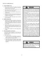 Preview for 74 page of Thermal Solutions AMP 1000 Installation, Operation And Maintenance Manual