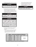 Preview for 22 page of Thermal Solutions EVO-1000 Installation, Operating And Service Instructions