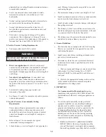 Preview for 12 page of Thermal Solutions EVS SERIES Installation, Operating And Service Instructions