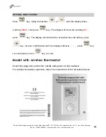 Предварительный просмотр 19 страницы Thermal Technology CLAYSTEEL L User And Maintenance Instructions