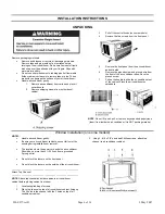 Preview for 6 page of Thermal Zone 420-0011 Installation And Operation Manual