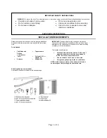 Preview for 3 page of Thermal Zone 420-0030 Installation And Operation Manual