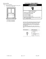 Preview for 4 page of Thermal Zone WAC6115R Installation And Operation Manual