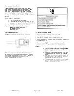 Preview for 5 page of Thermal Zone WAC6115R Installation And Operation Manual