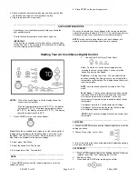 Preview for 8 page of Thermal Zone WAC6115R Installation And Operation Manual