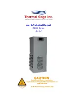 Предварительный просмотр 1 страницы Thermal CS011126 User'S & Technical Manual