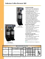 Preview for 2 page of Thermal INFUSION ICB-DV User Manual