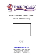 Thermalec 24THR Instruction Manual preview
