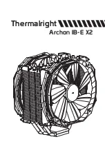 Thermalright Archon IB-E X2 Manual предпросмотр