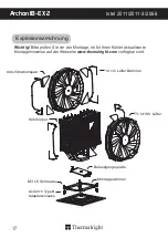 Preview for 20 page of Thermalright Archon IB-E X2 Manual