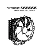 Thermalright TRUE Spirit 140 Direct User Manual preview