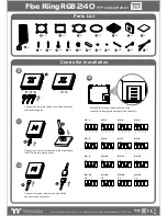 Thermaltake Floe Riing RGB 240 Manual предпросмотр
