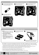 Предварительный просмотр 2 страницы Thermaltake Pacific Gaming RL240 D5 Quick Start Manual