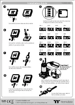 Предварительный просмотр 2 страницы Thermaltake Pacific PR12-D5 Plus Quick Start Manual