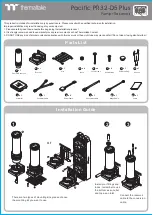 Thermaltake Pacific PR32-D5 Plus Quick Start Manual preview