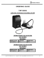 Preview for 7 page of Thermaltronics TMT-5000S User Manual