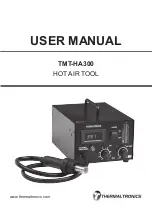 Thermaltronics TMT-HA300 User Manual preview