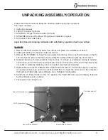 Предварительный просмотр 7 страницы Thermaltronics TMT-ST10 User Manual