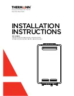 Thermann 16LP50 Installation Instructions Manual preview