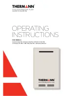 Preview for 1 page of Thermann 16NG50/16LP50 Operating Instructions Manual