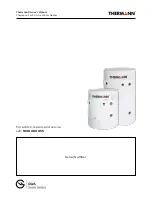 Preview for 17 page of Thermann 25W124 Owner'S Manual & Installation Manual