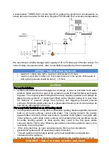 Preview for 15 page of Thermasis CORTINA Installation And User Manual