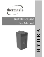 Preview for 1 page of Thermasis HYDRA 12 Installation And User Manual