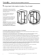 Предварительный просмотр 3 страницы Thermasol 65259207354 Installation Manual