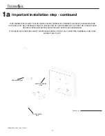 Предварительный просмотр 4 страницы Thermasol 65259207354 Installation Manual