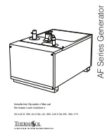 Thermasol AF Series Installation & Operation Manual preview