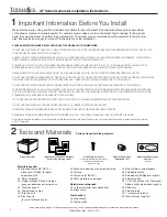 Preview for 2 page of Thermasol AF Series Installation & Operation Manual