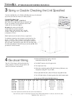 Preview for 3 page of Thermasol AF Series Installation & Operation Manual