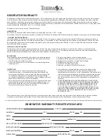 Preview for 13 page of Thermasol AF Series Installation & Operation Manual