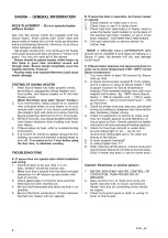 Preview for 8 page of Thermasol F-2 Owner'S/Operator'S Manual