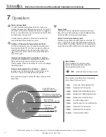 Preview for 8 page of Thermasol MicroTouch Control Installation & Operation Manual