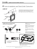 Preview for 4 page of Thermasol SignaTouch STCX Series Installation Manual