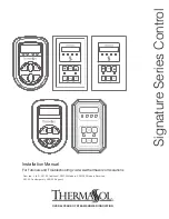 Предварительный просмотр 1 страницы Thermasol Signature Series Installation Manual