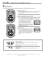 Предварительный просмотр 6 страницы Thermasol Signature Series Installation Manual