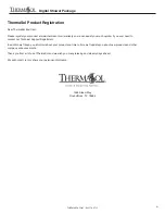 Preview for 21 page of Thermasol TDS-3000 Installation Manual